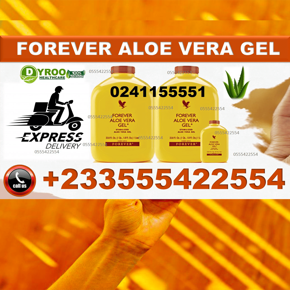 Price of Forever Living Aloe Vera Gel in Ghana
