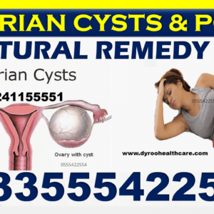 OVARIAN CYSTS & PCOS NATURAL REMEDY KIT