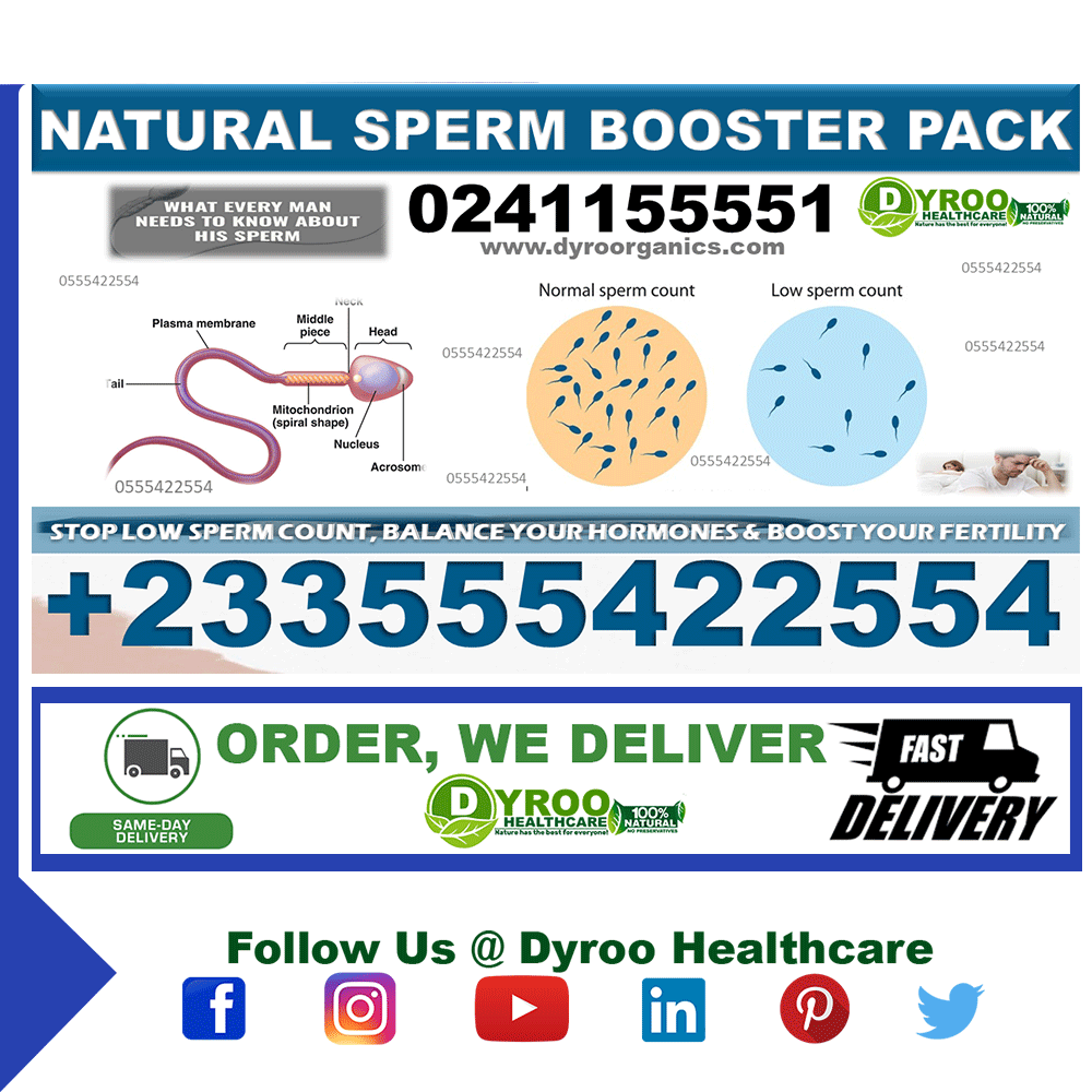 Natural Remedy to Boost Sperm Count in Ghana