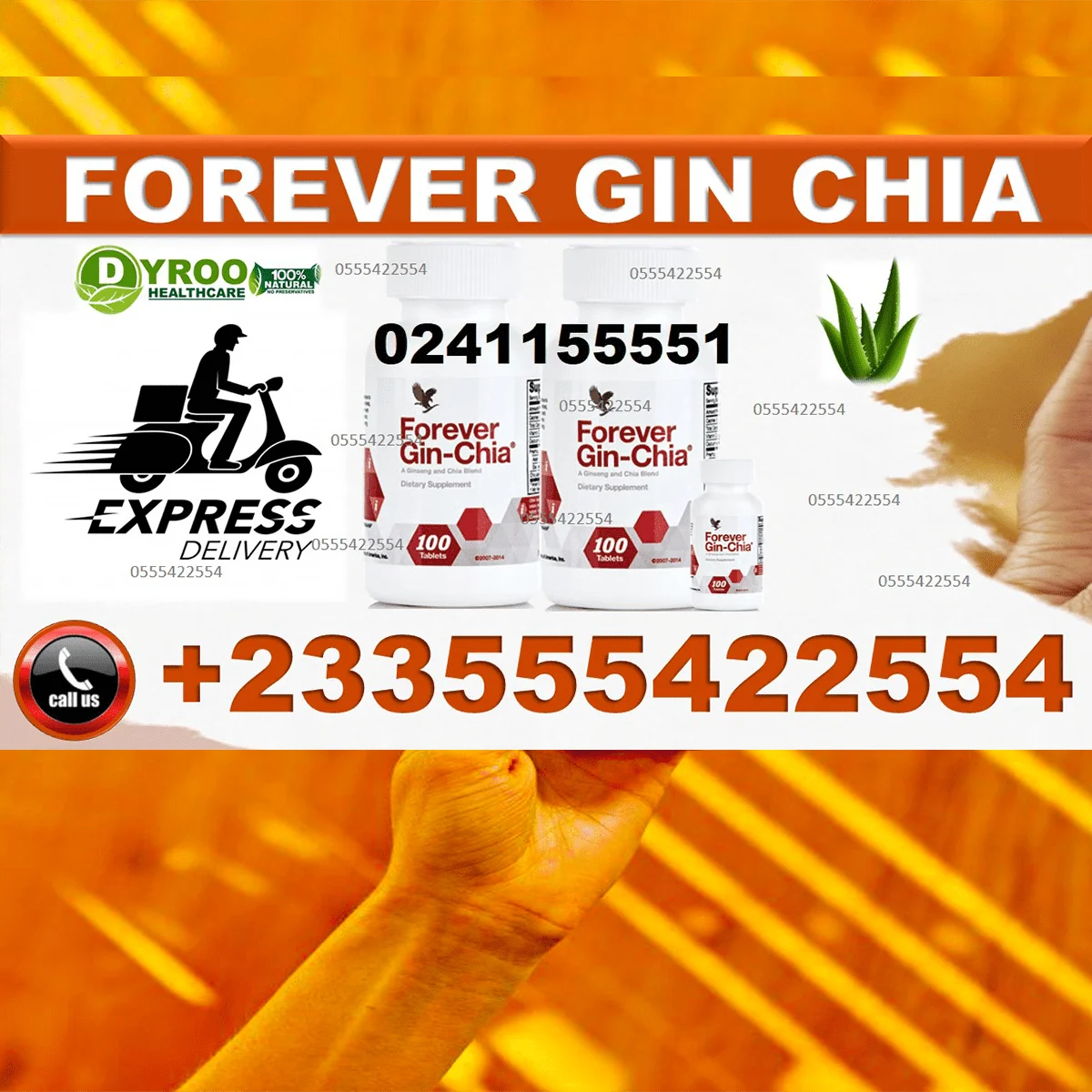 Ginseng and Chia Supplement