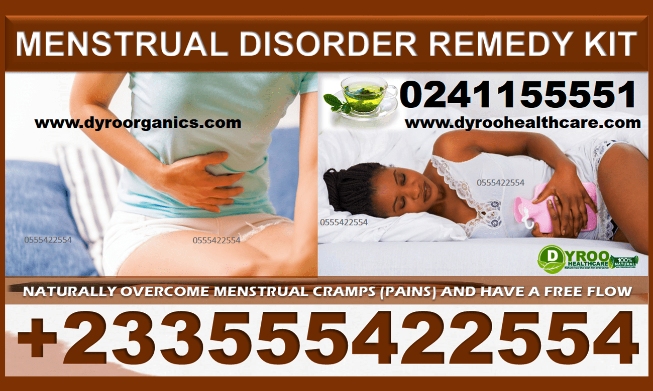 Natural Products for Menstrual Disorders Treatment in Ghana