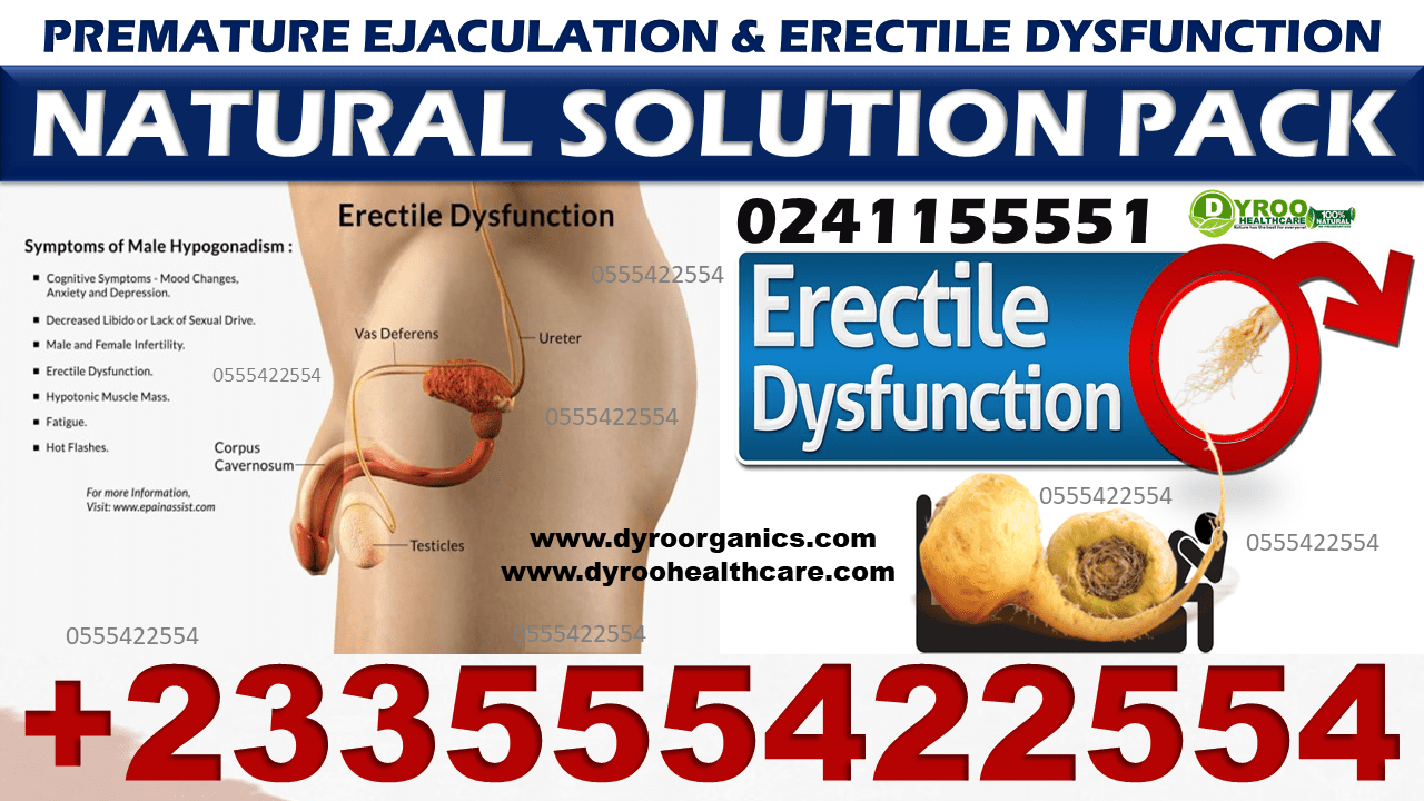 Erectile Dysfunction Natural Treatment in Ghana
