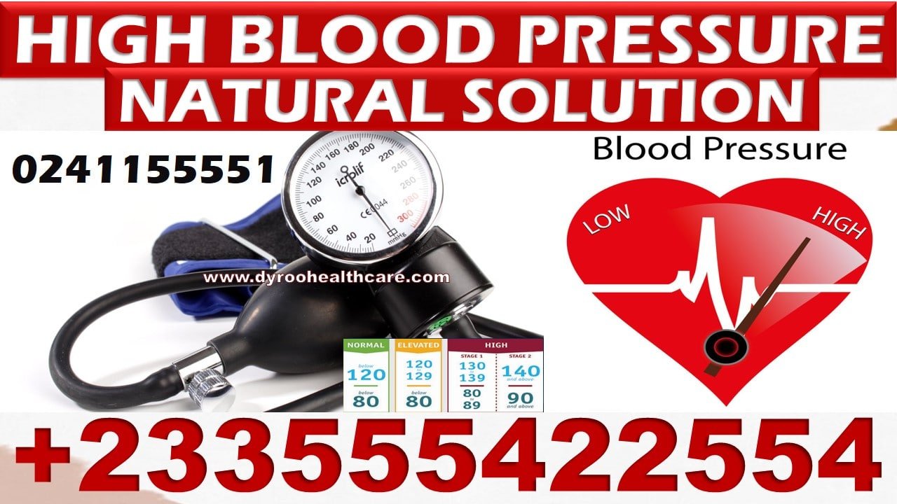 Herbal Treatment for High Blood Pressure in Ghana 