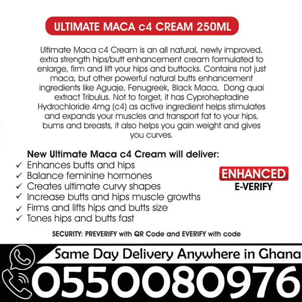 Ultimate Maca C4 Cream
