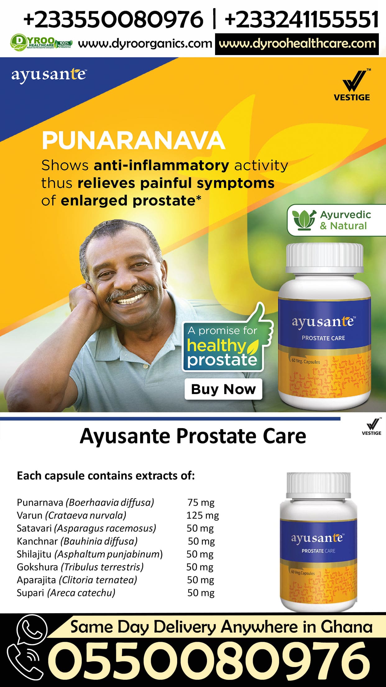 Ayusante Prostate Care