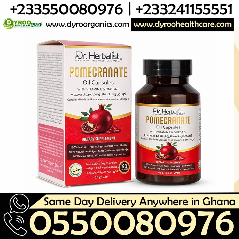 Dr Herbalist Pomegranate Oil Capsules
