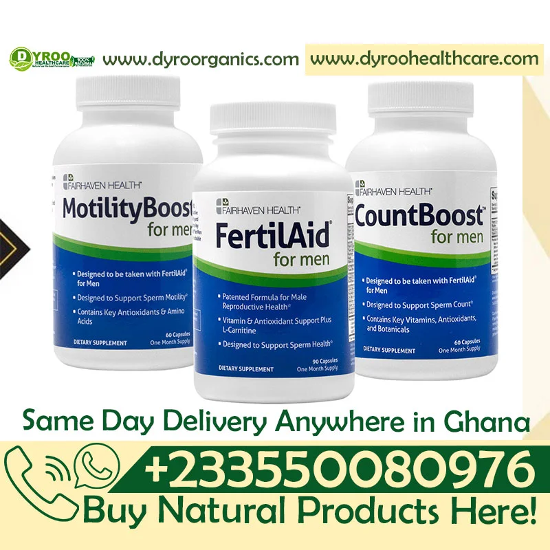 3in1 Male Fertility Supplement Pack, Fairhaven Health