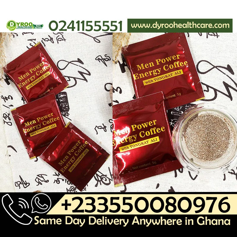 Men Power Energy Coffee with Maca, Tongkat Ali