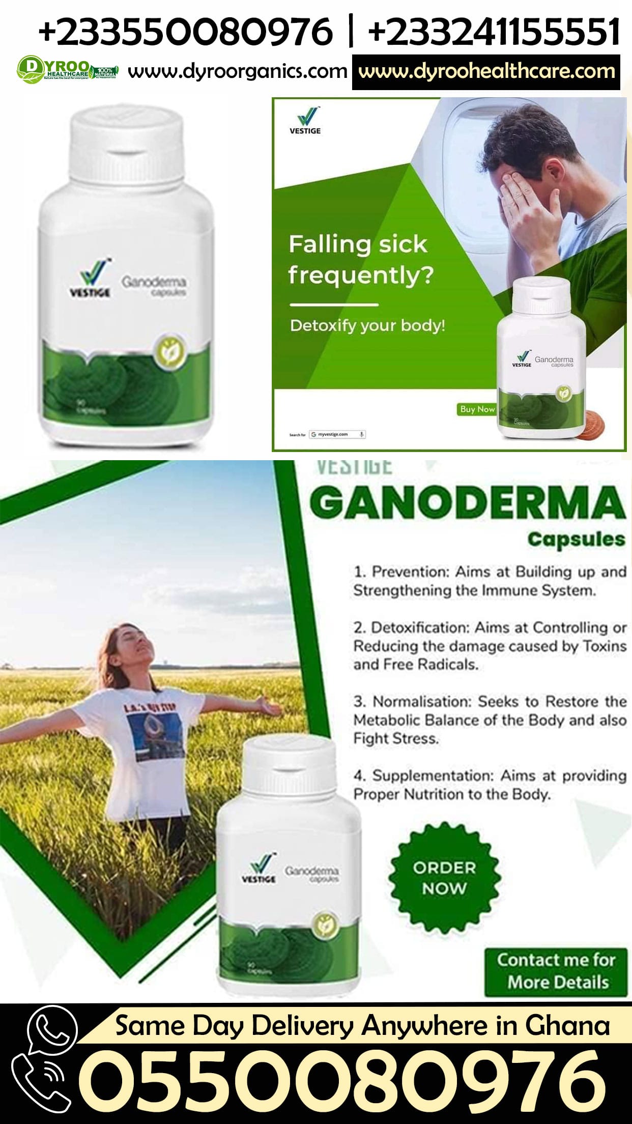 Vestige Ganoderma Capsules