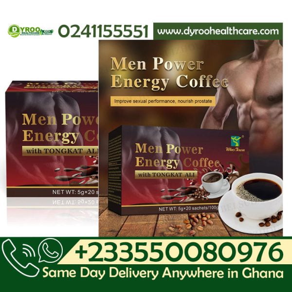 Men Power Energy Coffee with Maca, Tongkat Ali