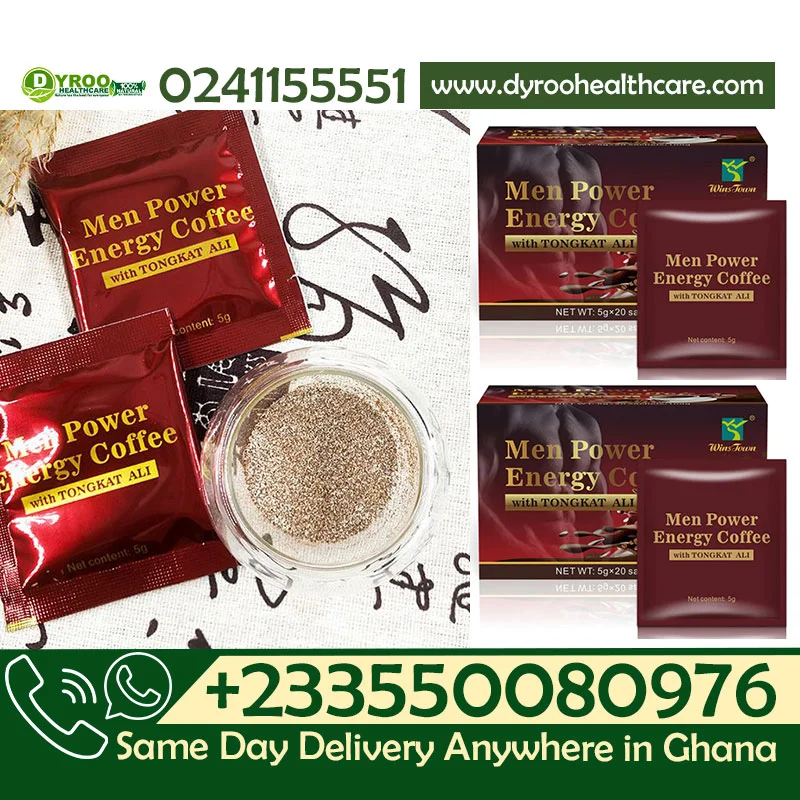 Men Power Energy Coffee with Maca, Tongkat Ali